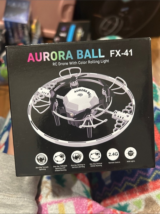 Other - FX-41 Kids RC Drone - White with RGB Lights
